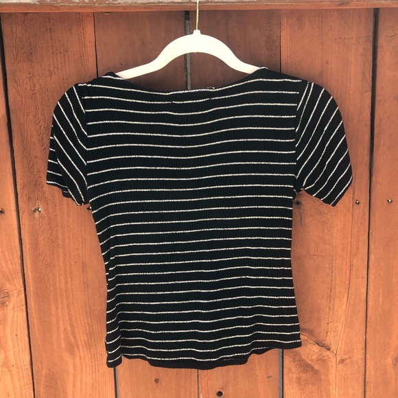 (3 for $15) Project Social x Urban Outfitters Striped Shirt - Picture 4 of 5